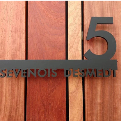 Custom Metal Address Sign, Metal House Numbers, Large Metal Sign, Modern Address Sign, Metal Address Plaque, Custom Street Sign