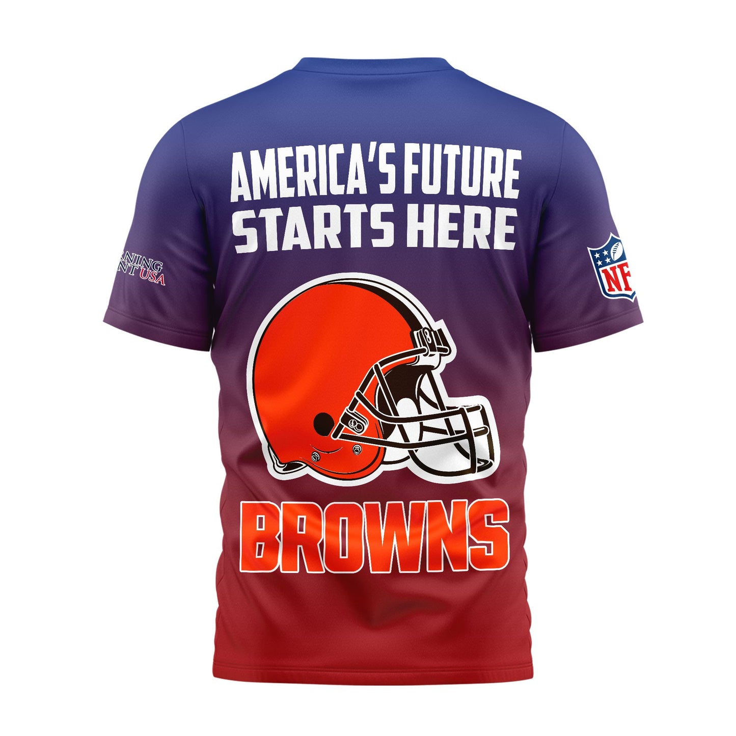 Cleveland Browns | Premium American Fest 2025 3D Shirt TD