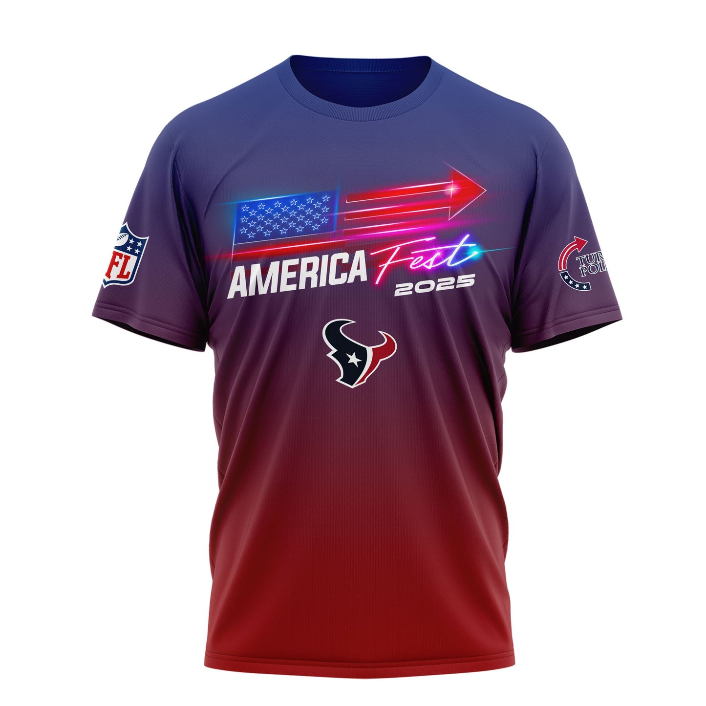 Houston Texans | Premium American Fest 2025 3D Shirt TD