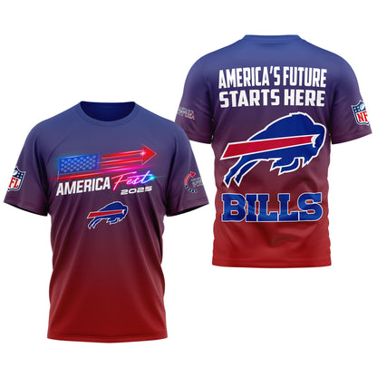 Buffalo Bills | Premium American Fest 2025 3D Shirt TD