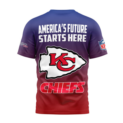Kansas City Chiefs | Premium American Fest 2025 3D Shirt TD