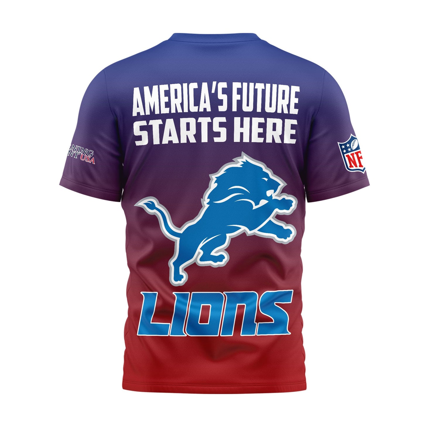 Detroit Lions | Premium American Fest 2025 3D Shirt TD