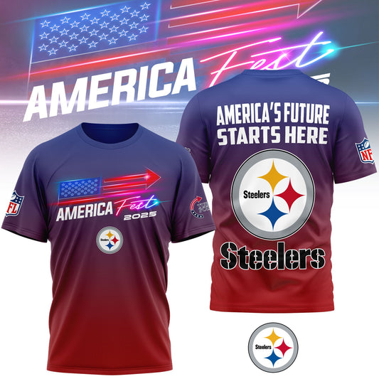 Pittsburgh Steelers | Premium American Fest 2025 3D Shirt TD