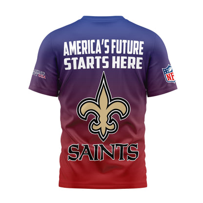 New Orleans Saints | Premium American Fest 2025 3D Shirt TD