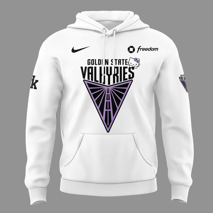 Golden State Valkyries x Hello Kitty Limited Edition 2025 Hoodie
