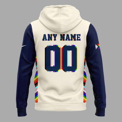 Special New Pride Patriots Logo Hoodie Custom Name Numbers