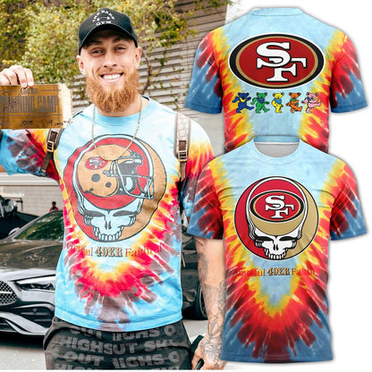 San Francisco 49ers x Grateful Dead T-Shirt 2025