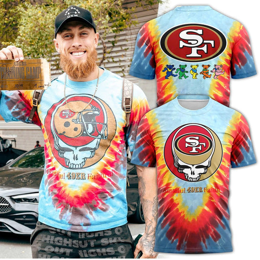 San Francisco 49ers x Grateful Dead T-Shirt 2025