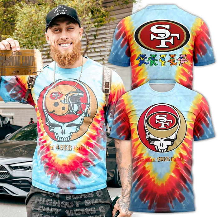 San Francisco 49ers x Grateful Dead T-Shirt 2025