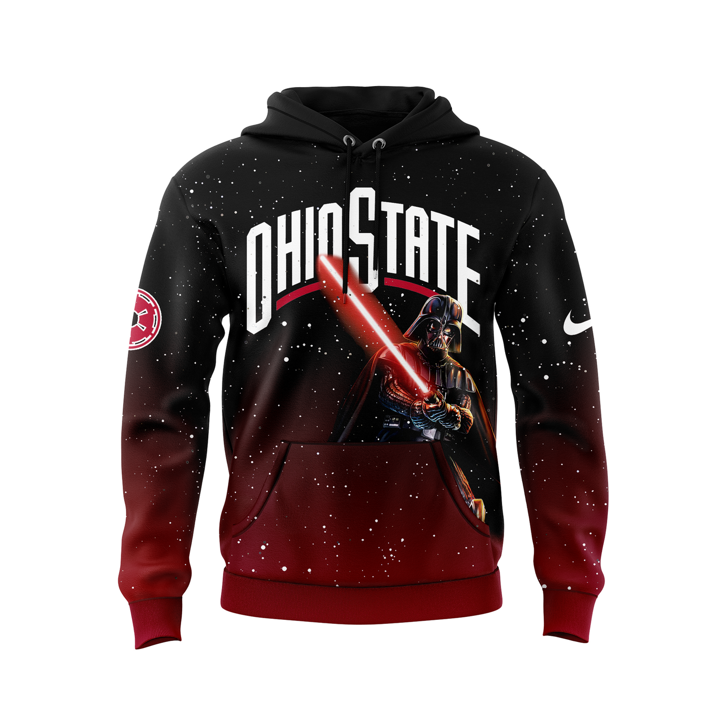 Premium Ohio State Buckeyes 2025 Star Wars Darth Vader Hoodie