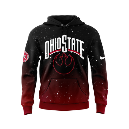 Premium Ohio State Buckeyes 2025 Star Wars Darth Vader Hoodie