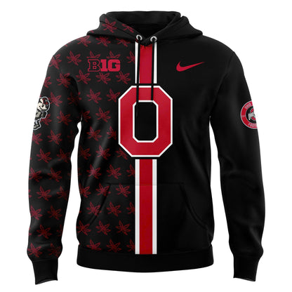 Premium Ohio State Buckeyes Black Hoodie 2025 Season