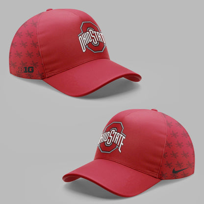 Premium Ohio State Buckeyes Red ZIP Hoodie 2025 Season