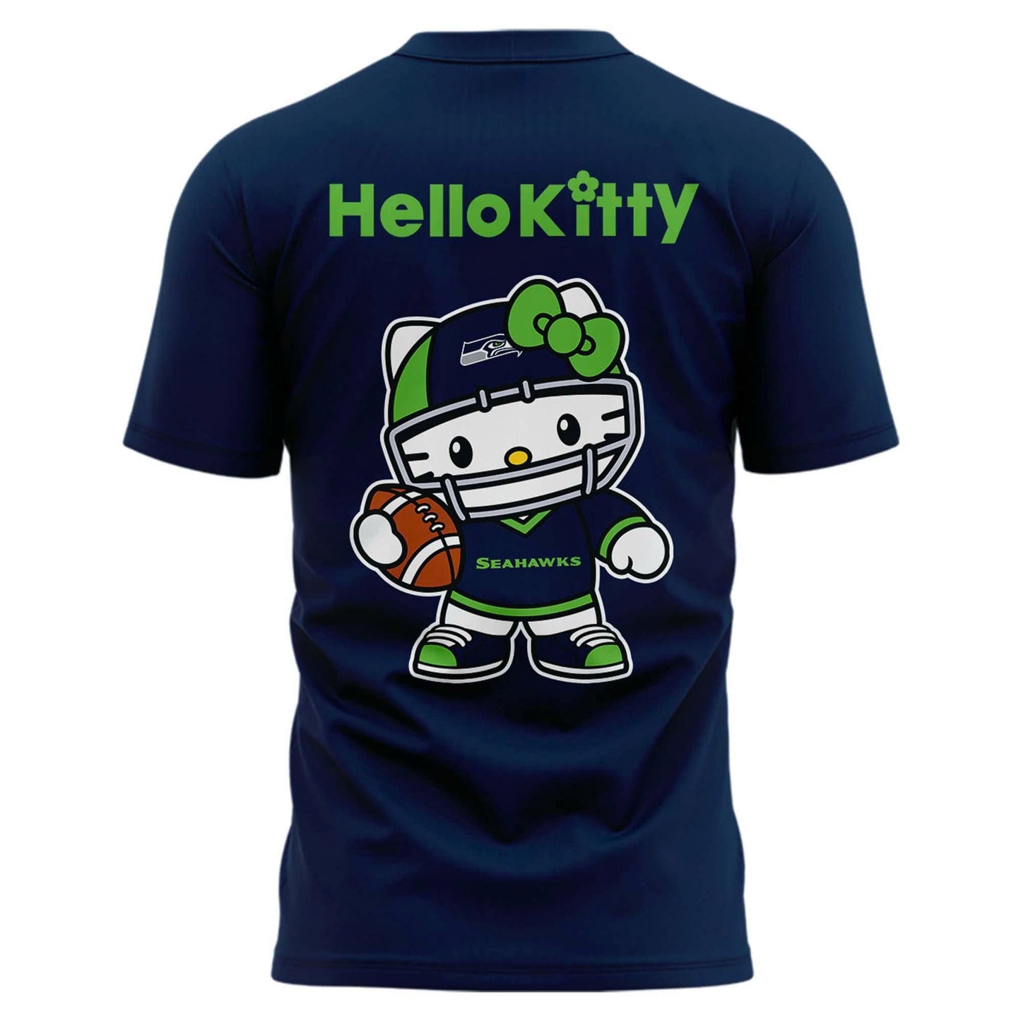 Special New Seahawks x Hello Kitty Tshirt 2025