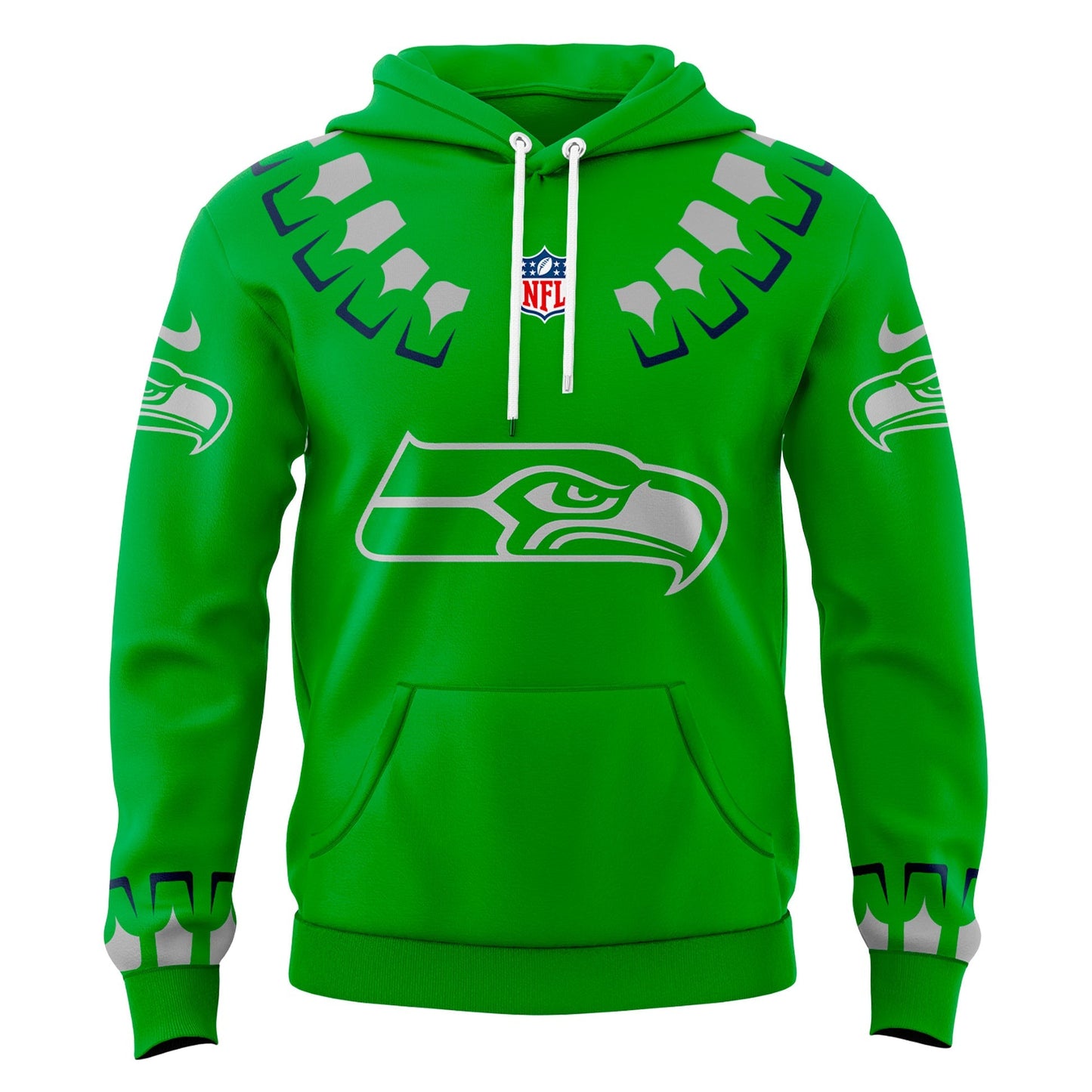 Seattle Seahawks NFL 2025 The Graphic God Hoodie v3