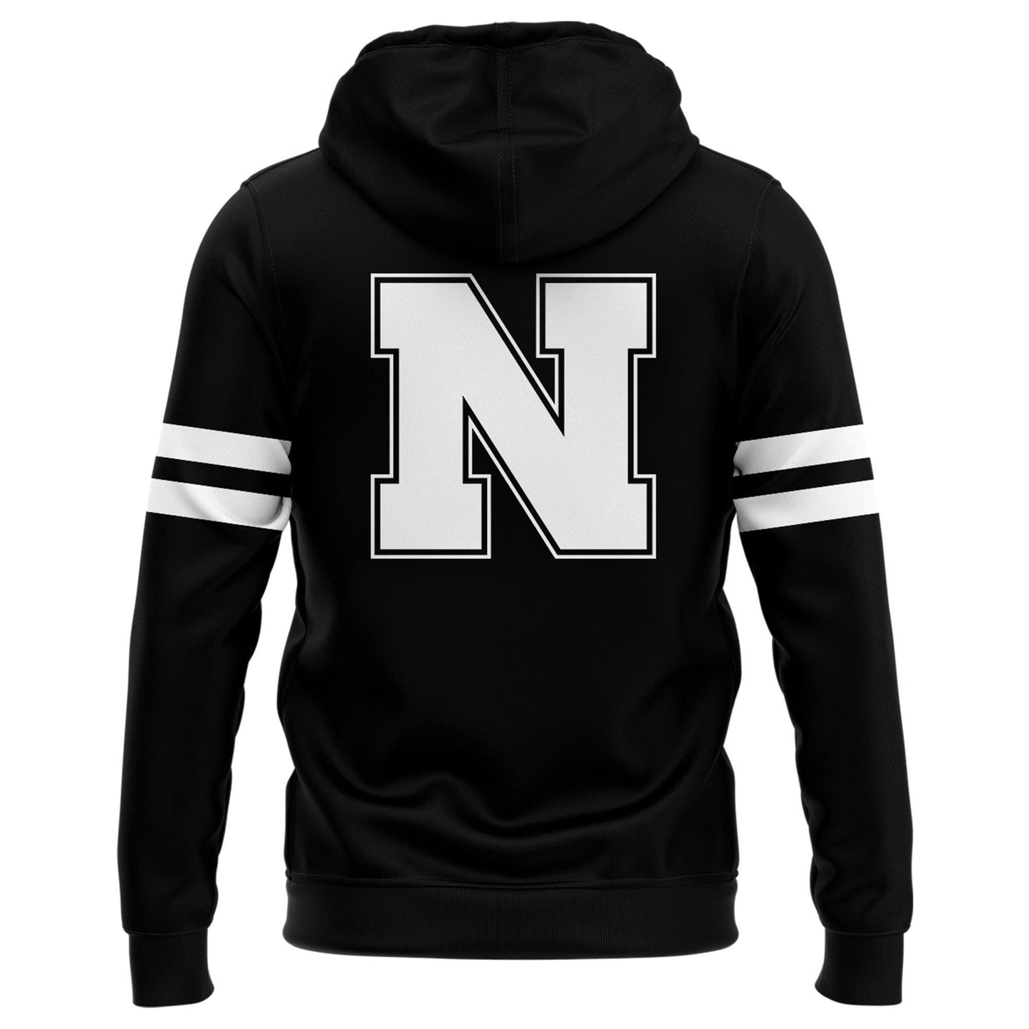 Special New Alternate Dark Mode Zip Hoodie In Black