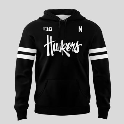 Special New Alternate Dark Mode Helmet Logo Hoodie In Black