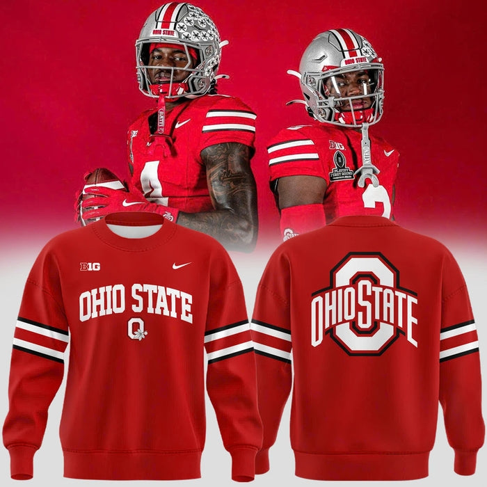 Special New Uniform Sweat In Scarlet