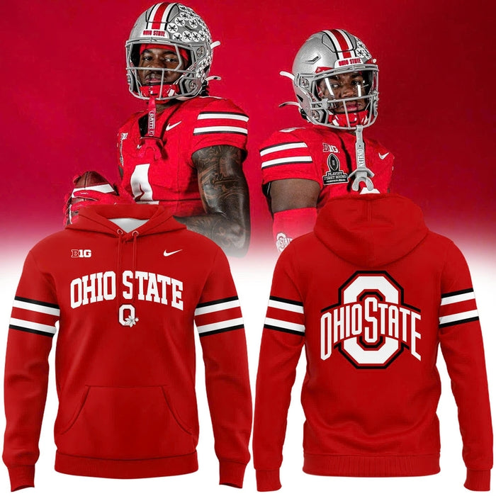 Special New Uniform Hoodie In Scarlet