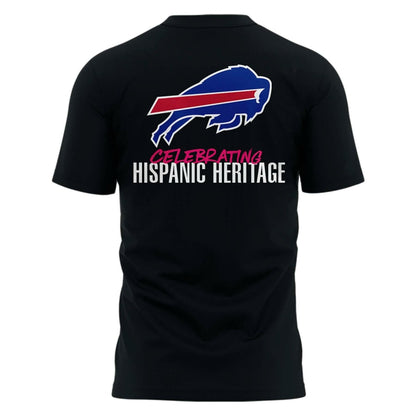 Special Edition Bills Hispanic Heritage T-Shirt Black