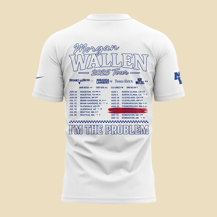 Exclusive Morgan Wallen x Buffalo Bills T-Shirt 2025 For Fans!