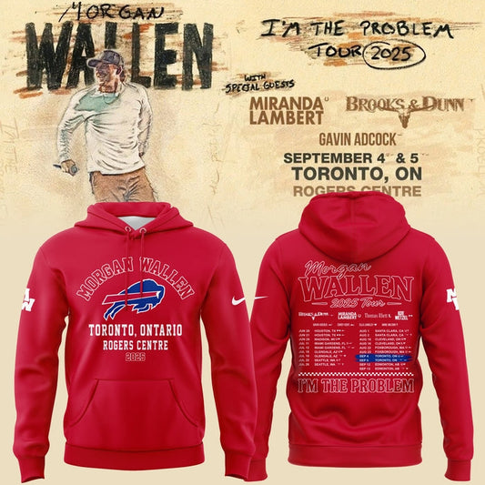 Exclusive Morgan Wallen x Buffalo Bills Hoodie 2025 For Fans!