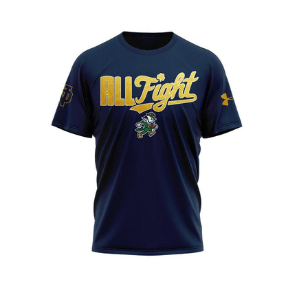 Notre Dame Football "The Fighting Irish" 2025 Navy T-Shirt v3