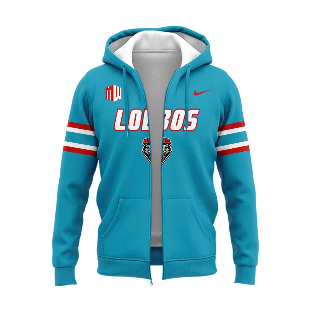 Special New The Turquoise Uniform Zip Hoodie