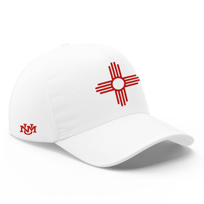 Special Edition New Mexico Lobos Wordmark Logo Uniform Tshirt - White