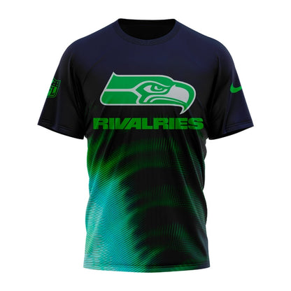 Seattle Seahawks Rivalries 2025 T-Shirt