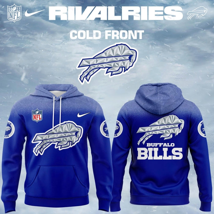 Buffalo Bills 2025-2026 Rivalries Cold Front Hoodie (Blue)