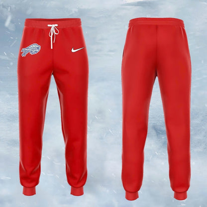 Buffalo Bills 2025-2026 Rivalries Cold Front Hoodie (Red)