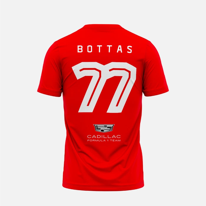 VALTTERI BOTTAS CADILLAC T-SHIRT (Red)