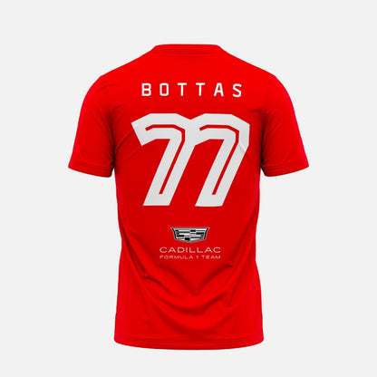 VALTTERI BOTTAS CADILLAC T-SHIRT (Red)