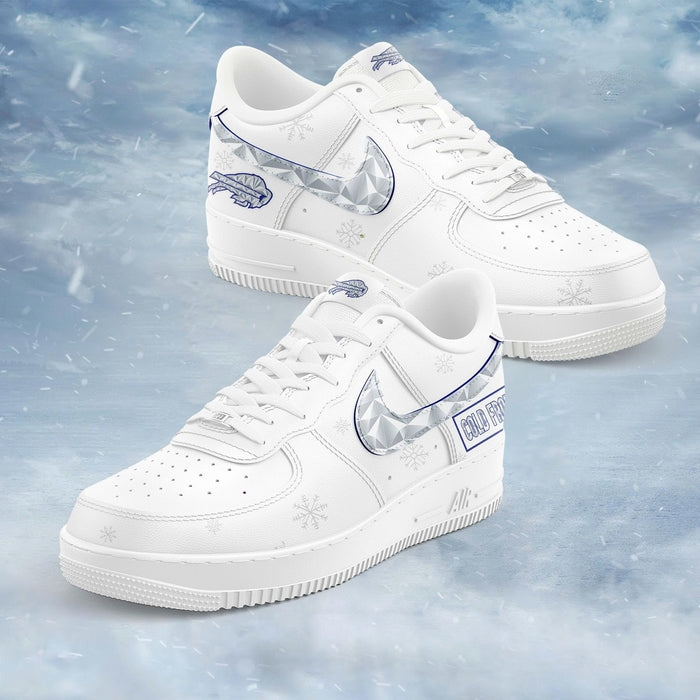 Buffalo Bills 2025-2026 Rivalries Cold Front Sneaker (White)