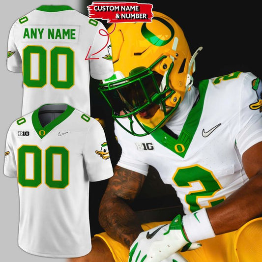Oregon Ducks “High Voltage” Uniform Custom Jersey - Special Edition