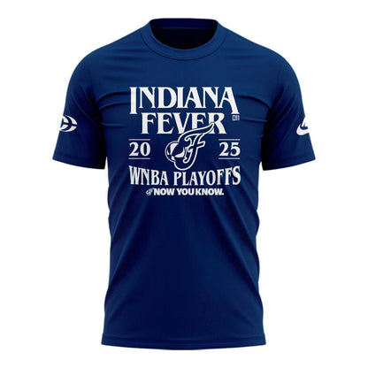 Special New Caitlin Clark 2025 WNBA Playoffs Navy T-Shirt
