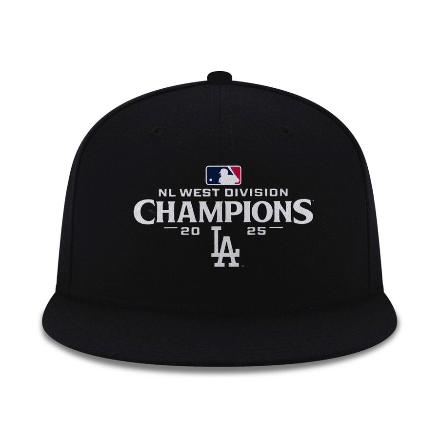Official Los Angeles Dodgers Royal NL West Division Champs 2025 Jersey (Black)