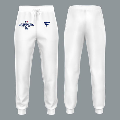 Official Los Angeles Dodgers Royal NL West Division Champs 2025 Jersey (White)