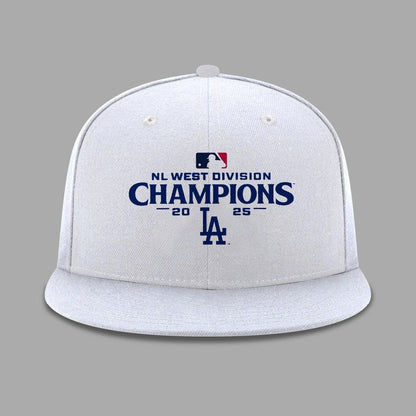 Official Los Angeles Dodgers Royal NL West Division Champs 2025 Jersey (White)