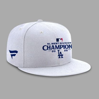 Official Los Angeles Dodgers Royal NL West Division Champs 2025 Jersey (White)