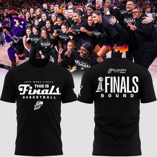 Limited edition 2025 t-shirt " THE PHOENIX MERCURY ARE FINALS BOUND " for fans