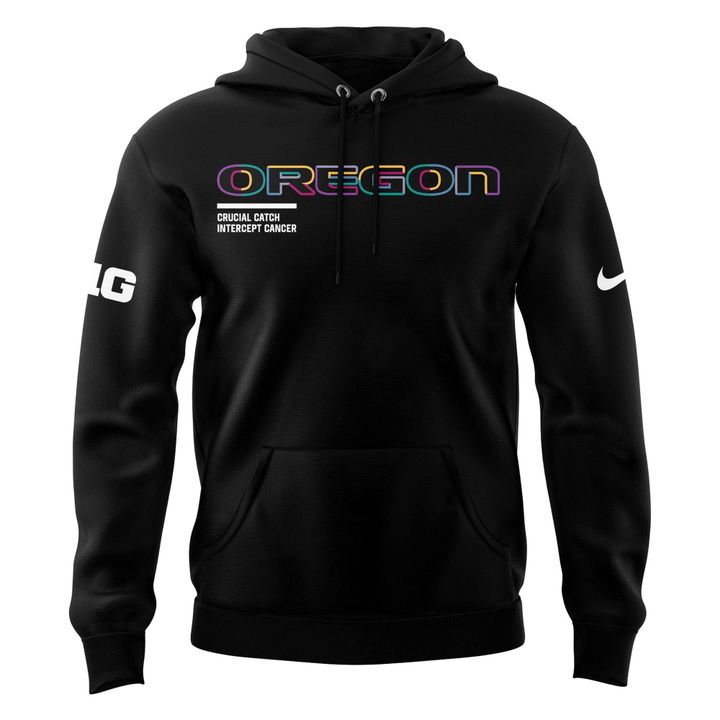 Oregon Ducks Football 2025 Crucial Catch Hoodie
