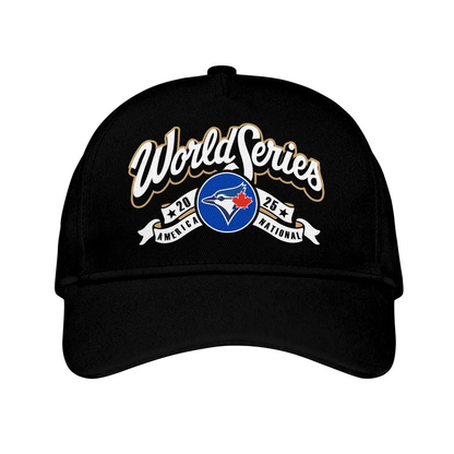 Toronto Blue Jays Fanatics Heather Charcoal 2025 American League Champions Locker Room T-Shirt