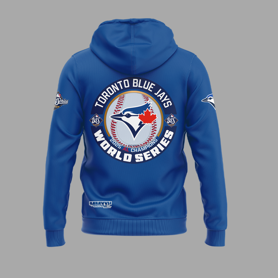 Toronto Blue Jays x XO The Weeknd Fanatics Royal 2025 World Series Hoodie