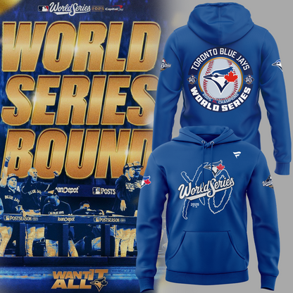 Toronto Blue Jays x XO The Weeknd Fanatics Royal 2025 World Series Hoodie