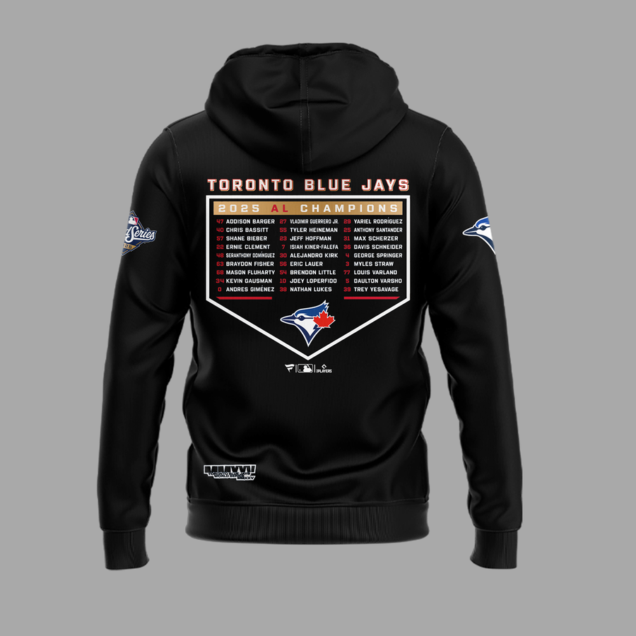 Toronto Blue Jays x XO The Weeknd Fanatics Royal 2025 World Series Hoodie