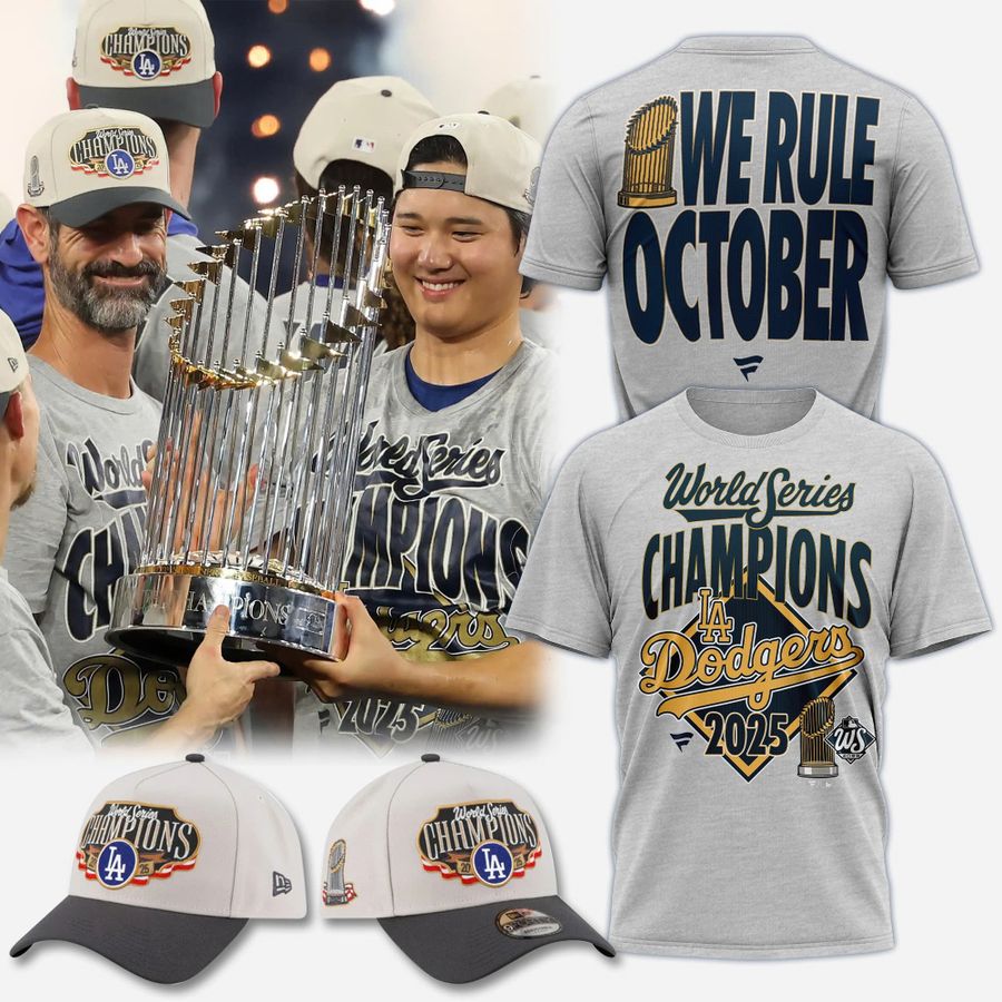 2025 World Series Champions Locker Room T-Shirt