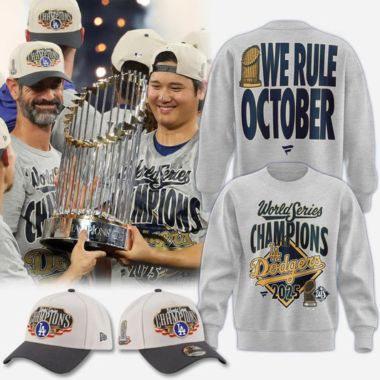 2025 World Series Champions Locker Room Sweatshirt