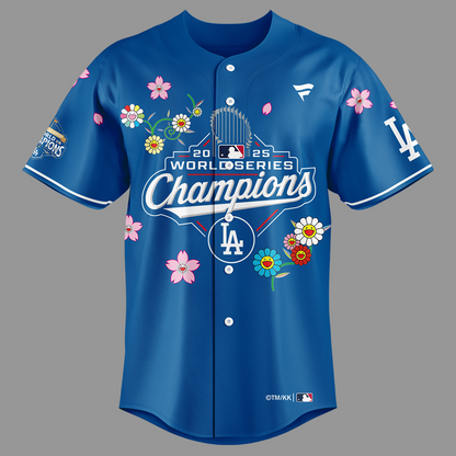 Los Angeles Dodgers x Takashi Murakami  WORLD SERIES CHAMPION 2025 Jersey